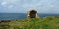 Ancienne "Maison de garde" en ruine près de la Pointe de Luguénez.