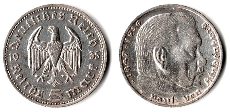 File:5 Reichsmark.jpg