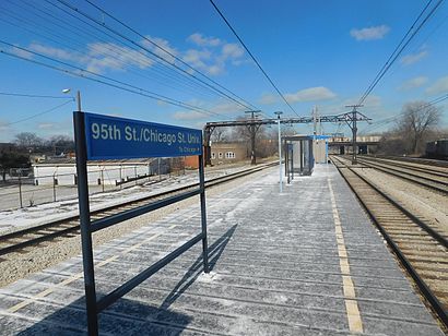 How to get to 95th Street Chicago State University Station with public transit - About the place