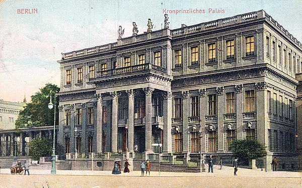 Kronprinzenpalais after remodelling by Johann Heinrich Strack, c. 1890