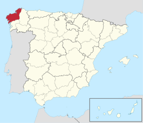 A Coruna in Spain (plus Canarias).svg