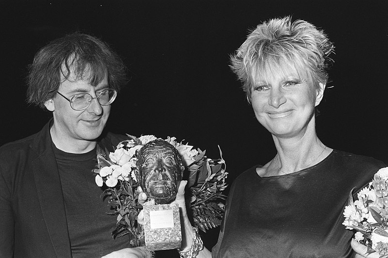 File:Adèle Bloemendaal (l) en begeleider Frans Ehlhart, Bestanddeelnr 932-7423.jpg