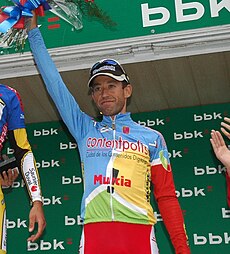 Adrián Palomares celkově 3. Euskal Bizikleta 2008.jpg
