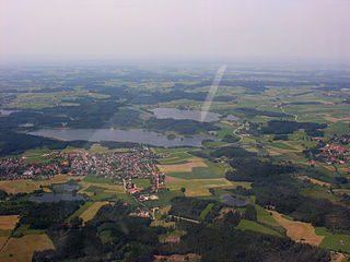 Eggstätt Place in Bavaria, Germany