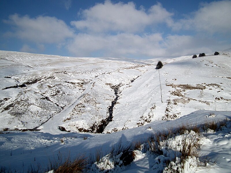 File:Afon Tarennig and the path to Plynlimon - geograph.org.uk - 2786920.jpg