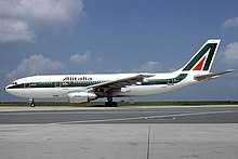 Airbus A300B4-200 der Alitalia, 1985