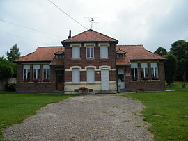 Das Rathaus von Aizecourt-le-Bas