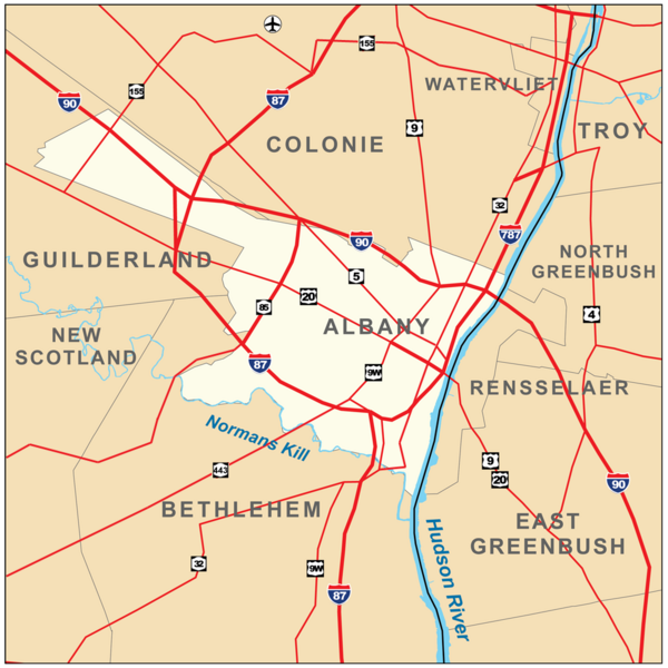 File:Albany, New York Map.png