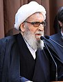 Ali Khamenei Nowruz 1393 speech in Imam Reza shrine - Abbas Vaez-Tabasi (2).jpg