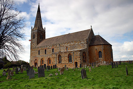 The Romanesque All Saints' Church, Brixworth, late 7th–8th century