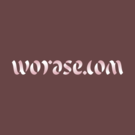 File:Ambigram logo Worase com reversible domain name - pink black red.png