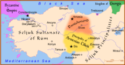 Anatolia în 1097, înainte de asediul de la Niceea