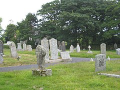 Ancient stone cross in Penmarth Cemetery - geograph.org.uk - 868349.jpg