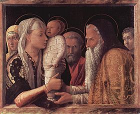 Présentation de Jésus au temple, Andrea Mantegna, 1465.