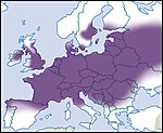 Anisus vortex – Verbreitung