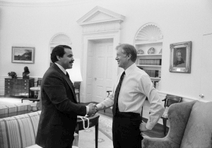 Antonio Joseph Mendez and Jimmy Carter.gif