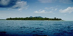 Die Insel von Efaté aus gesehen