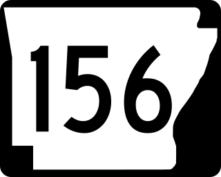 <span class="mw-page-title-main">Arkansas Highway 156</span> State highway in Arkansas, United States