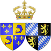 Arms of Marie Anne Victoire of Bavaria as Dauphine of France.png