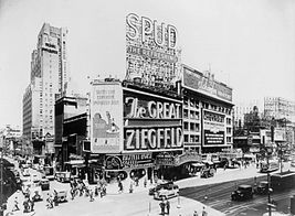 The Great Ziegfeld at the Astor Theatre on Broadway in 1936 Astor Theatre, Broadway, 1936.jpg