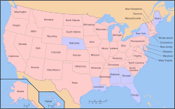 Employment At Will States Map At will employment   Wikipedia