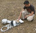Automated CO2 Exchange system (ACE from ADC BioScientific Ltd) measuring soil respiration..JPG