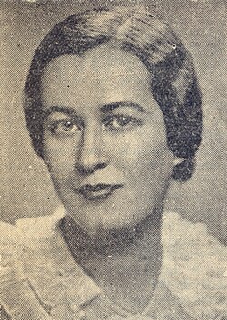 Зорка Йорданова, преди 1940 г. Източник: ДА „Архиви“