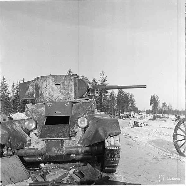 File:BT-5 at Lemetti, 1940 SA-kuva 4767.jpg