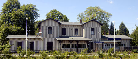 Bahnhof Osterath hinten