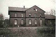 Former Castrop station on the Westphalian Emscher Valley Railway