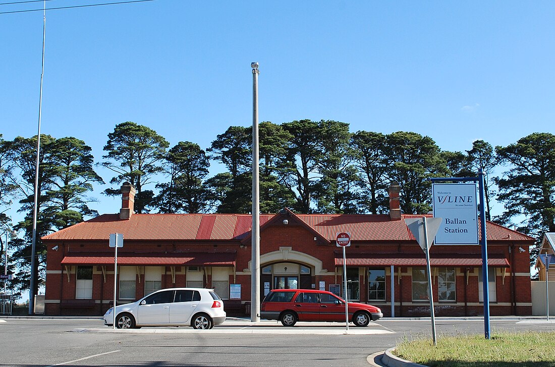 Ballan railway station