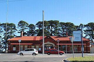 <span class="mw-page-title-main">Ballan railway station</span> Railway station in Victoria, Australia