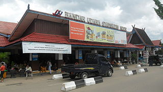 Syamsudin Noor International Airport, the main gateway to Banjarmasin and the province