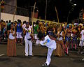 Português: Jogo de capoeira no carnaval de 2005.