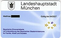 Bayerische Ehrenamtskarte — München — scan 2024