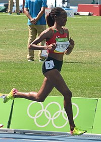 Beatrice Chepkoech Rion olympialaisissa 2016.