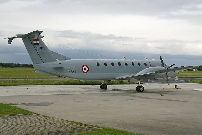 File:Beech 1900C-1 Airliner Egypt - Air Force, BWE Braunschweig, Germany PP1185955769.jpg