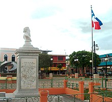 Tomb of Ramon E. Betances in Cabo Rojo, with the Lares flag in front, 2007 BetancesTomb001.jpg