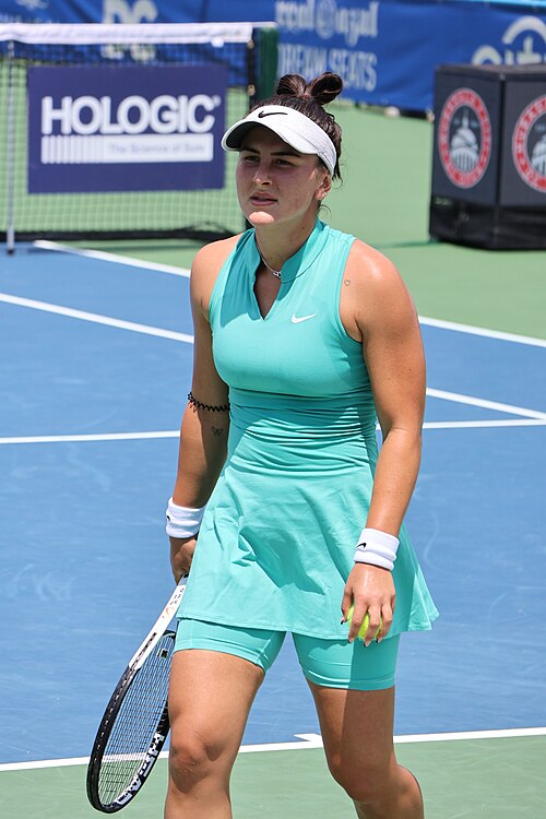 Andreescu at the 2023 Washington Open