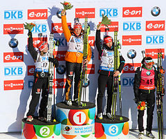 Billedbeskrivelse WC Skiskydning 2015 Nové Město - kvinder sprint 2.jpg.