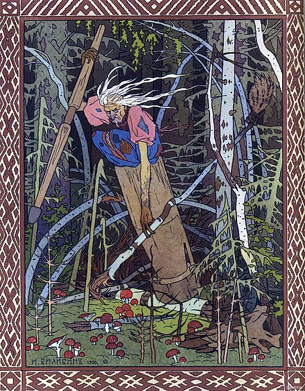 Baba Yaga, though often the villain, acts as a donor in some fairy tales, as in The Death of Koschei the Deathless