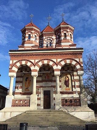 <span class="mw-page-title-main">Malmaison Church</span> Orthodox church in Bucharest, Romania