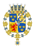 Blason du Prince Lennart duc de Smaland.svg