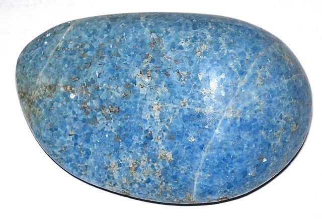 Unusual blue diopsidite skarn from the Dovyren Highlands, Buryatia.