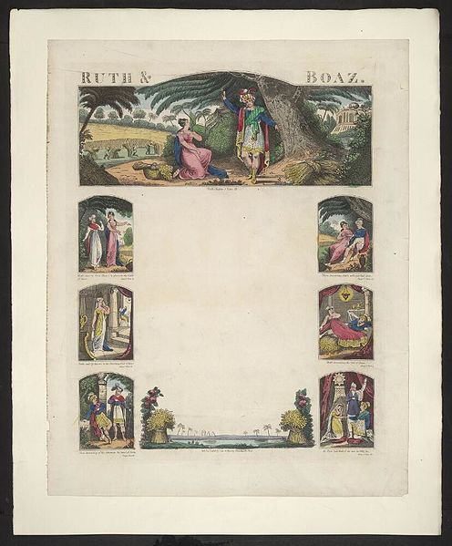 File:Bodleian Libraries, Ruth & Boaz. Ruth. Chapter 2. Verse 13.jpg