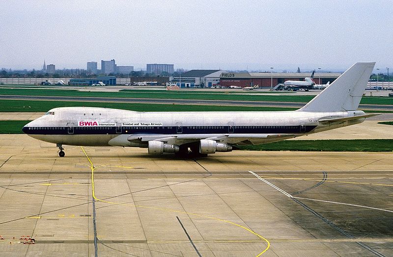 File:Boeing 747-123, BWIA International - Trinidad and Tobago Airways (Cargolux) AN1090703.jpg