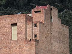 Bogota'daki Modern Sanat Müzesi'nin Kuzey Cephesi.