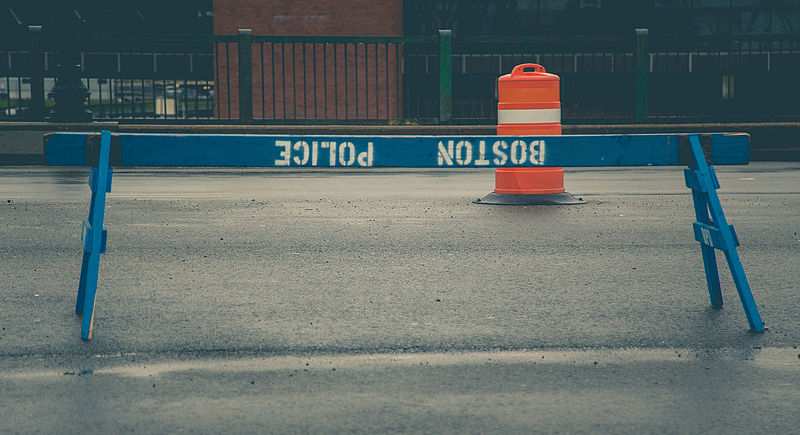 File:Boston Police Department Traffic Barricade (18304441712).jpg