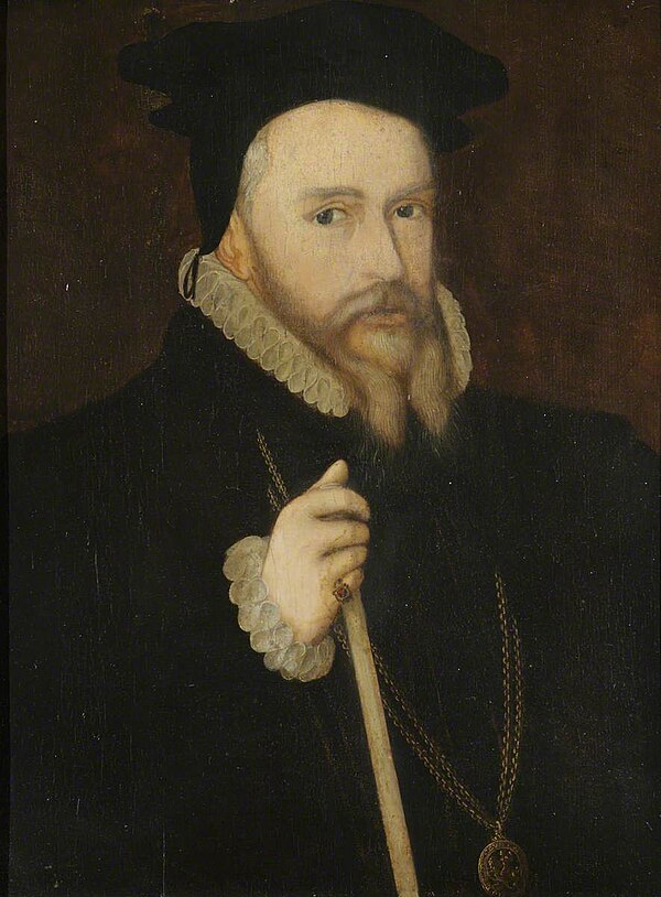 Portrait of William Cecil, c. after 1570