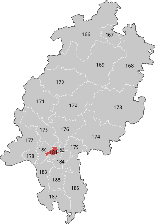 <span class="mw-page-title-main">Frankfurt am Main I (electoral district)</span> Federal electoral district of Germany